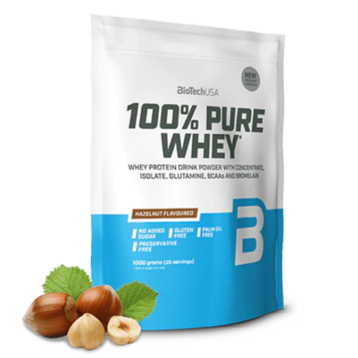 BioTech 100% Pure Whey 1000g-Whey Protein-Maniac-Sports.de