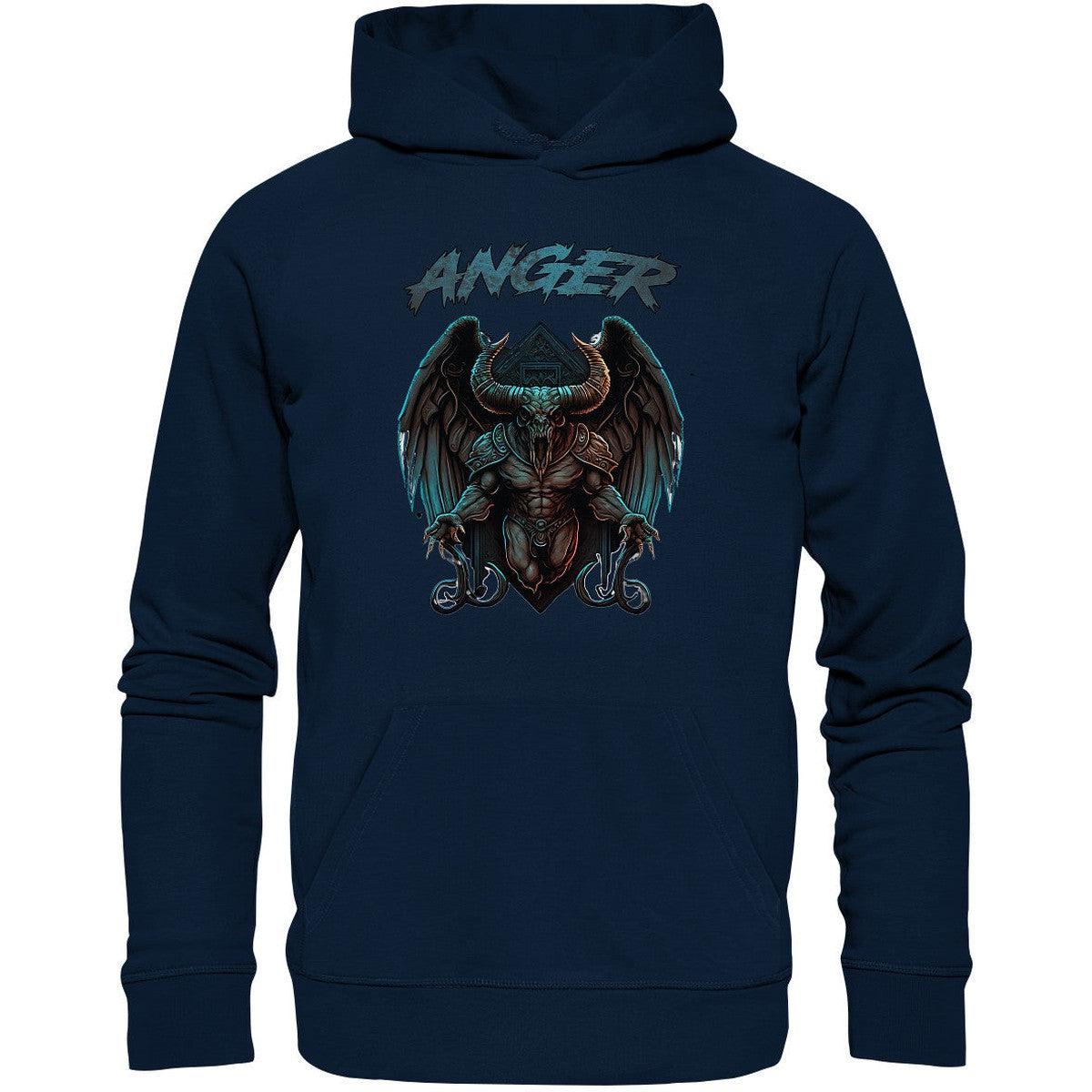 ANGER - Hoodie-Hoodies-Maniac-Sports.de