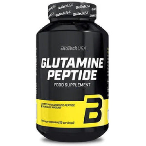 BioTech Glutamine Peptide 180 Kapseln-L-Glutamin-Maniac-Sports.de