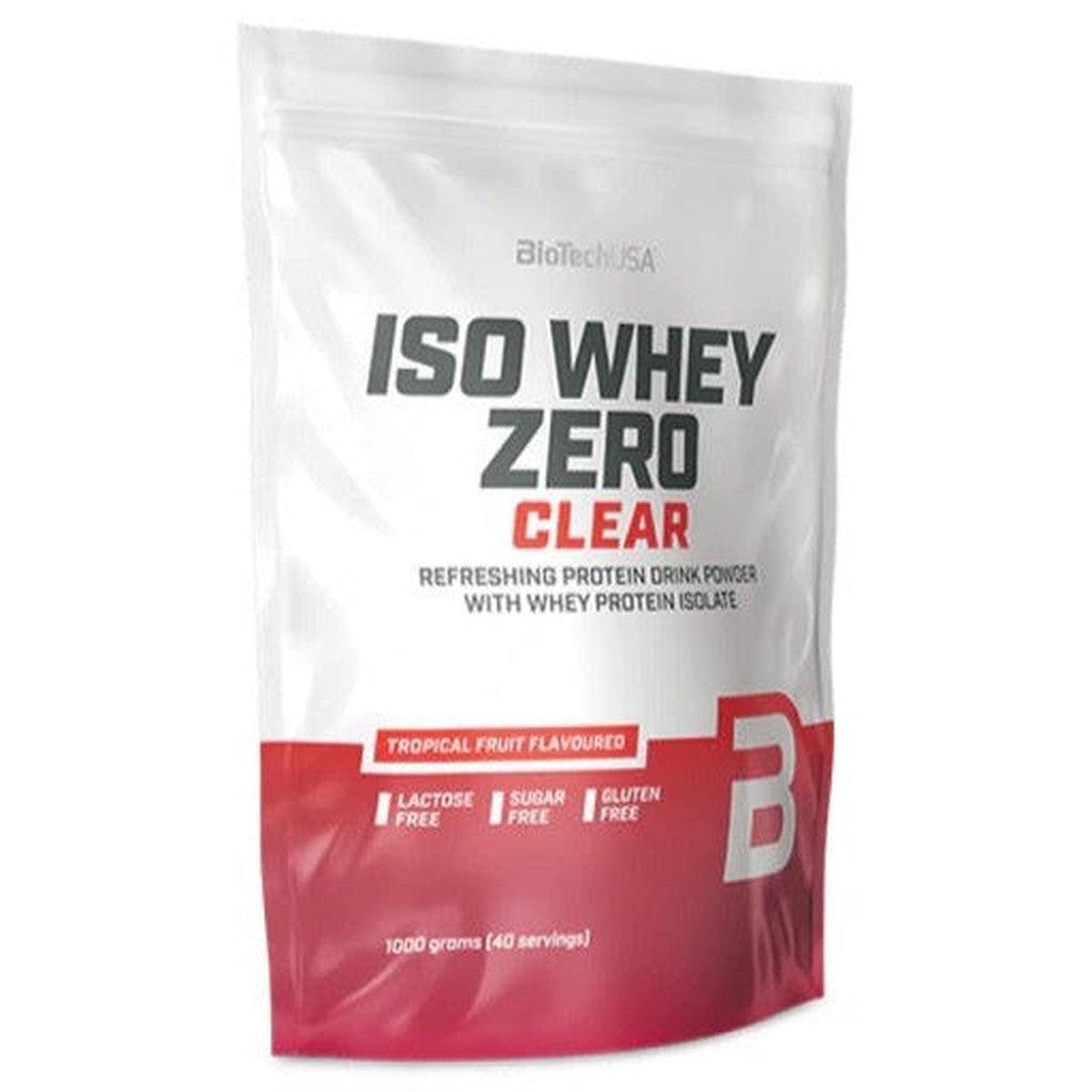 BioTech Iso Whey Zero Clear 1000g-Clear Protein-Maniac-Sports.de