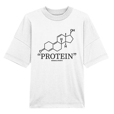 "PROTEIN" - Oversize Shirt-Unisex-Shirts-Maniac-Sports.de