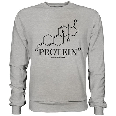 "PROTEIN" - Sweatshirt-Sweatshirts-Maniac-Sports.de